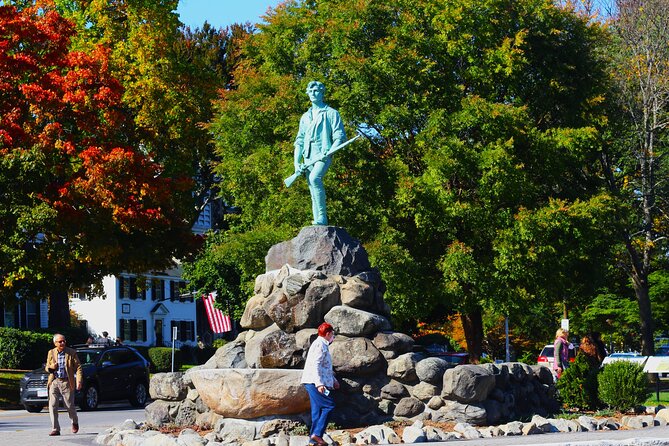 Tour of Lexington and Concord 250TH Birthday From Boston USA - Inclusions and Additional Information