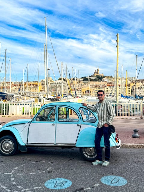 Tour of Marseille by Private Vintage Citroen - Scenic Corniche Kennedy Drive