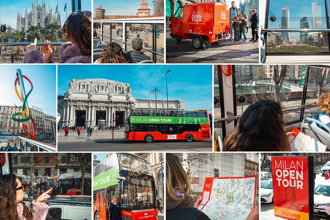 Tour of Milan by Open Bus Valid for 1 Day - Booking and Payment Options