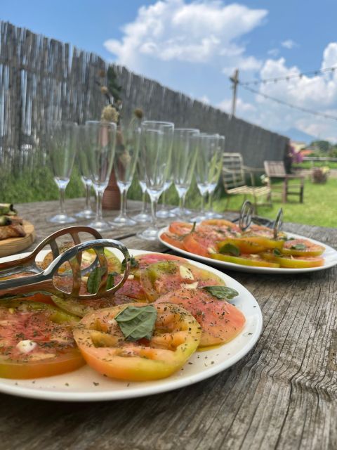 Tour of Pompeii & Cooking Class on the Slopes of Mt Vesuvius - Vegetarian Menu With Wine