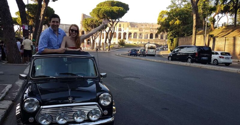 Tour of Rome in Mini Cooper Classic Cabriolet - Pricing and Booking