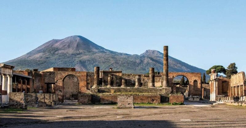 Tour Pompeii and Vesuvius Winery Experience From Naples - Key Points