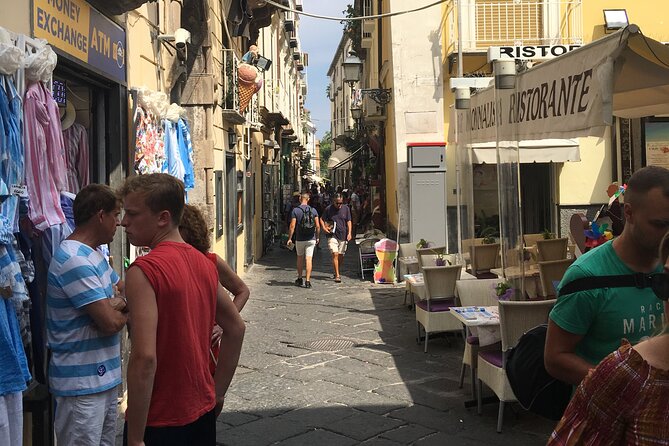 Tour Positano Photo Stop With Free Time in Sorrento&2hrs Pompeii - Accessibility