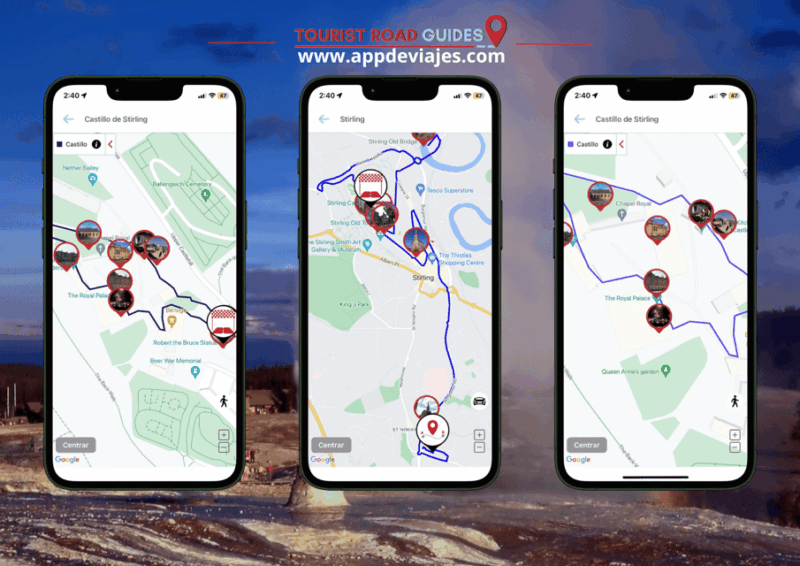 Tour Stirling - Scotland Self-Guided Tour App - Booking and User Experience
