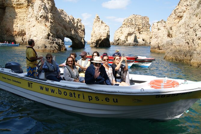 Tour to Inside the Caves /Grottos the Ponta Da Piedade -Lagos - Guided by Local Skippers