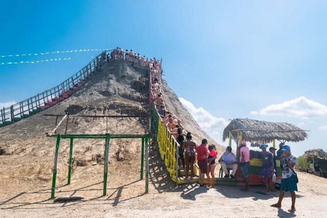 Tour to Mud Volcano With Pool and Beach With Lunch Included - Beach Club Experience