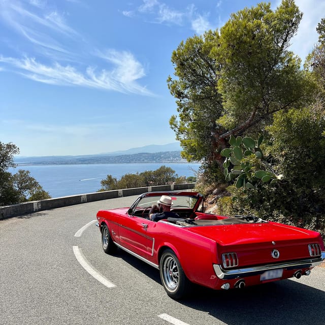 Tourist Tour on French Riviera in a Ford Mustang Convertible - Key Points
