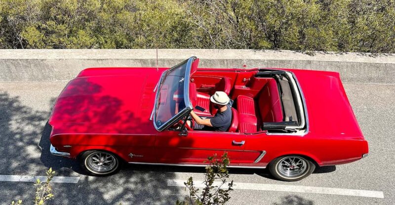 Tourist Tour on French Riviera in a Ford Mustang Convertible - Booking Information