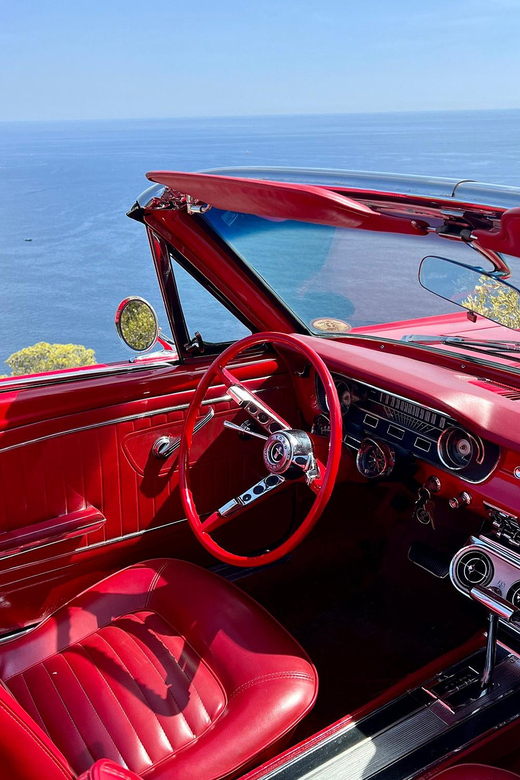 Tourist Tour on French Riviera in a Ford Mustang Convertible - Highlights of the Tour