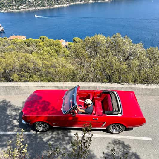 Tourist Tour on French Riviera in a Ford Mustang Convertible - Guided Tour Experience