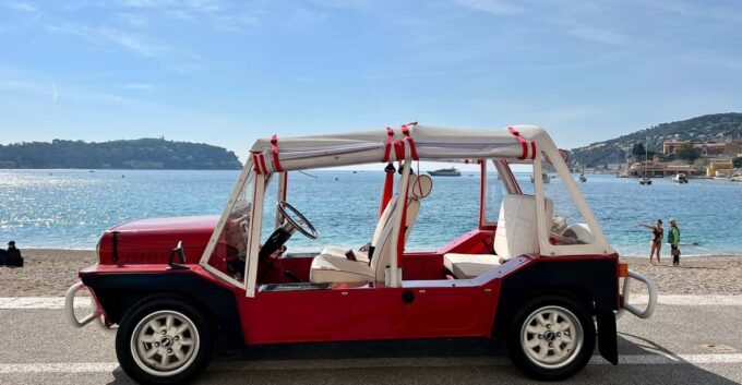 Tourist Tour on French Riviera in a Mini Moke Convertible - Flexible Duration Options