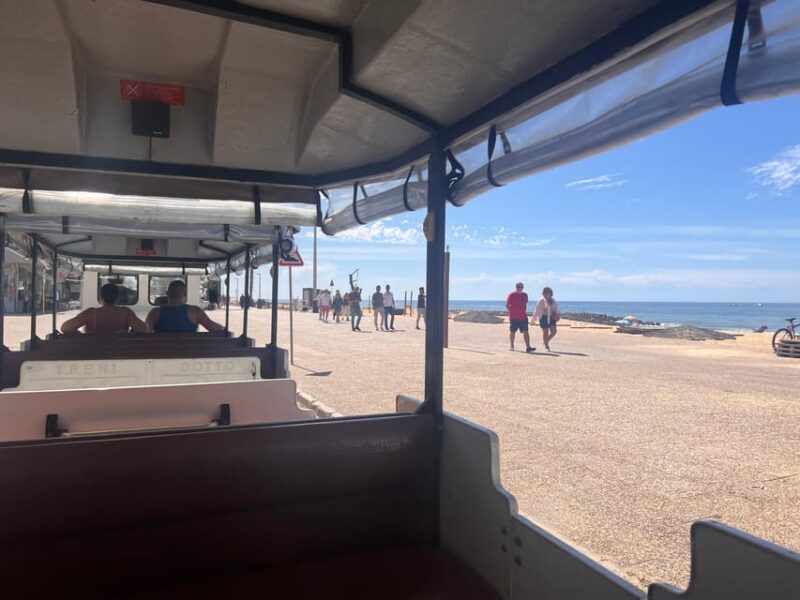 Touurist Train Quarteira - City Tour Along 45 Minutes - Main Stops Along the Route