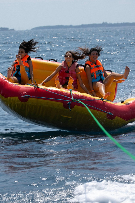 Towed Buoy for Children and Adults. Group Activity. - Safety and Accessibility