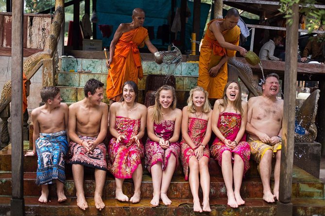 Traditional Buddhist Water Blessing at a Local Pagoda - Key Points