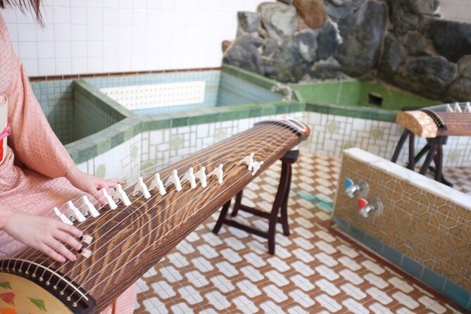 Traditional Concert in Public Bath Near Kyoto Station - Included Amenities