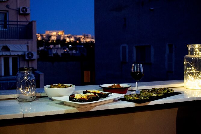 Traditional Greek Cooking Class and Lunch or Dinner With an Acropolis View - Vegetarian Menu Options