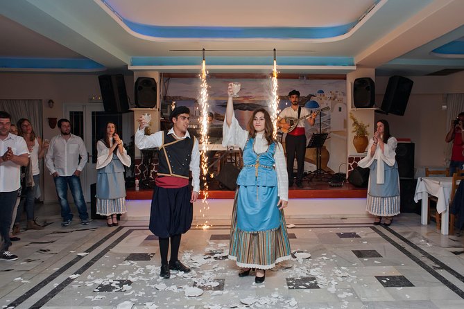 Traditional Greek Night Live Music & Dinner Show in Santorini - Accessibility and Infant Accommodations