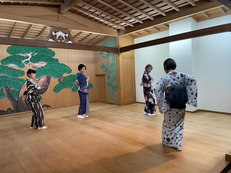 Traditional Japanese Dance Lesson Buyo for Men and Women! - Pricing and Inclusions
