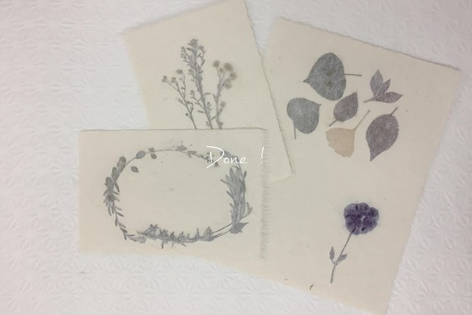 Traditional Japanese Washi Papermaking - Kyoto Morning - Handmade Souvenir Creation