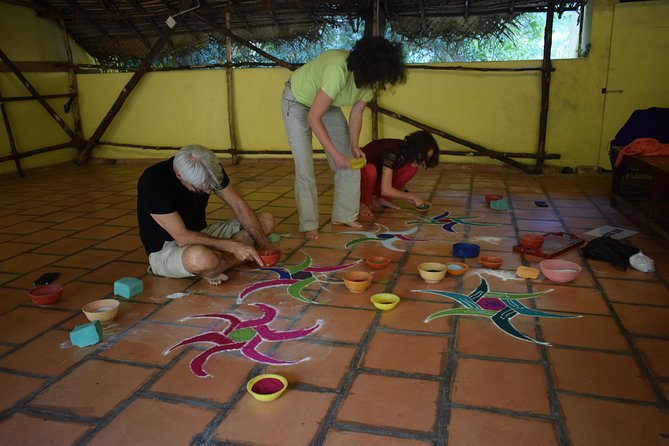 Traditional Kolam Class in Pondicherry - Workshop Structure and Activities