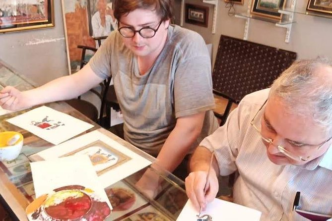 Traditional Miniature Painting Class at Pacific Art - Instructor and Teaching Approach