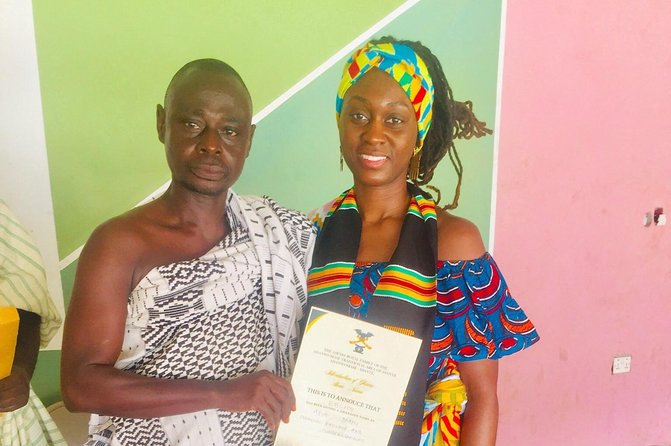 Traditional Naming Ceremony for African Diasporas in Kumasi - Accessibility and Booking Confirmation