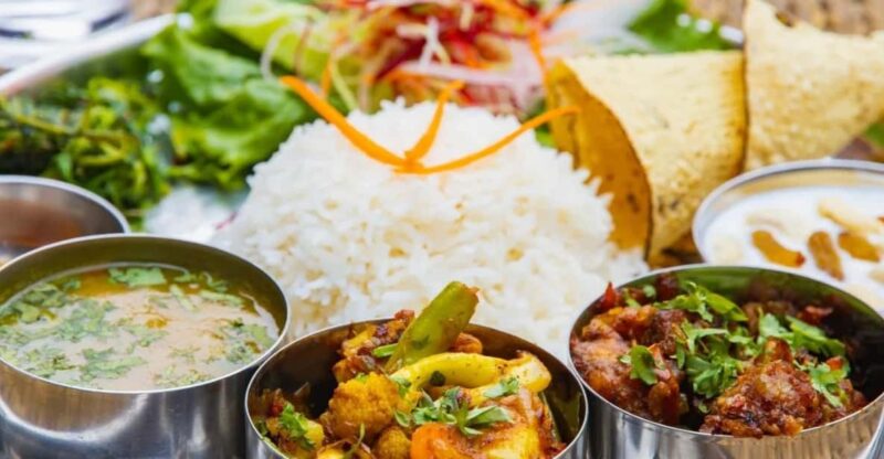 Traditional Nepali Thali Dining at AtomiX Bar and Grill - Itinerary Details