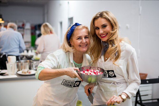 Traditional Polish Cooking Class With Liquor Tasting in Warsaw - Food and Beverage Menu
