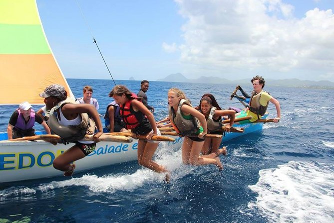 Traditional Sailing Getaway (Yole) - Sailing Along Martiniques Caribbean Coast
