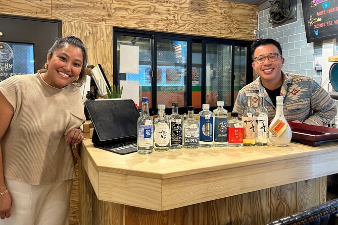 Traditional Soju Class and Makgeolli Tasting in Seoul - Included in the Experience