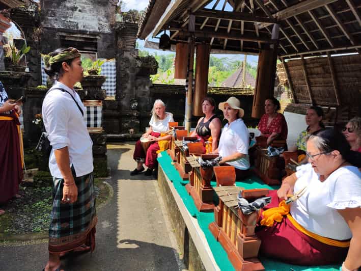 Traditional Village Tour, Balinese Dance & Gamelan Lesson - Inclusions