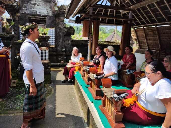 Traditional Village Tour, Balinese Dance & Gamelan Lesson - Gamelan Lesson