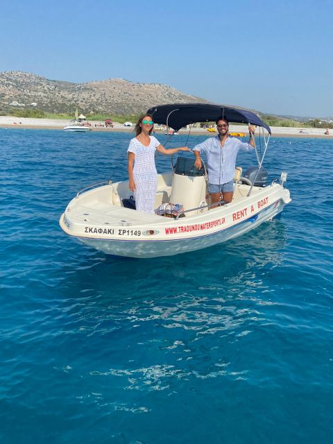 Traganou Beach: Small Boat Rental Without License - Engaging in Water Sports and Recreation
