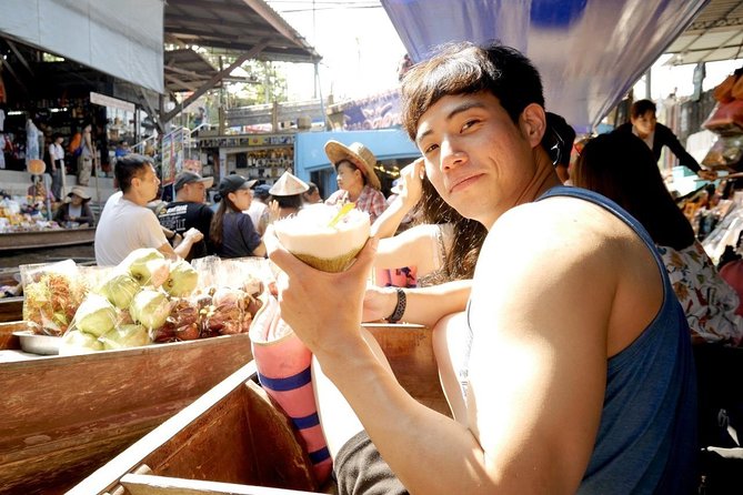 Train Market and Floating Market Half Day Tour - Exploring Mae Klong Railway Market