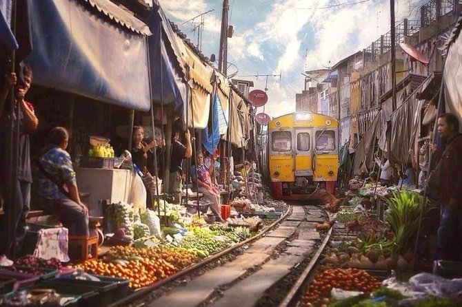 Train Market and Floating Market Half Day Tour - Transportation and Inclusions