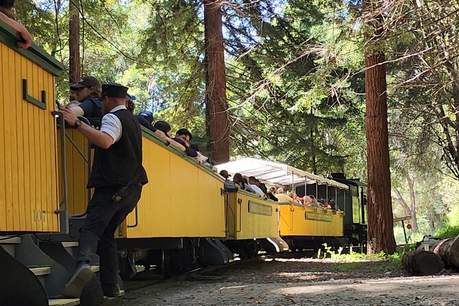 Train Ride Adventure Through Mother Natures Giant Redwoods Park - Private Transportation