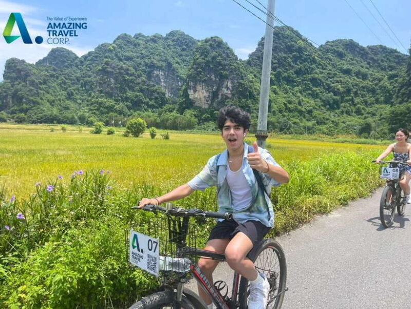 Trang An - Mua Cave - Hoa Lu - Biking - Visiting Local Family - Transport and Pickup Information