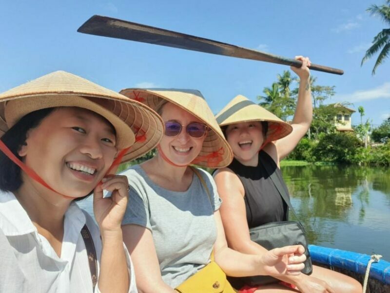 Tranquil Basket Boat Ride at Water Coconut Forest - A Close Look at the Experience