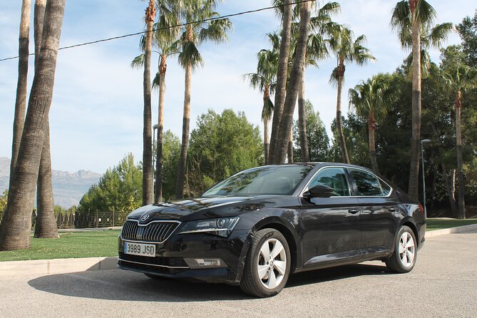 Transfer From Benidorm to Alicante Airport in Private Sedan Car Max. 3 Passengers - Operational Hours