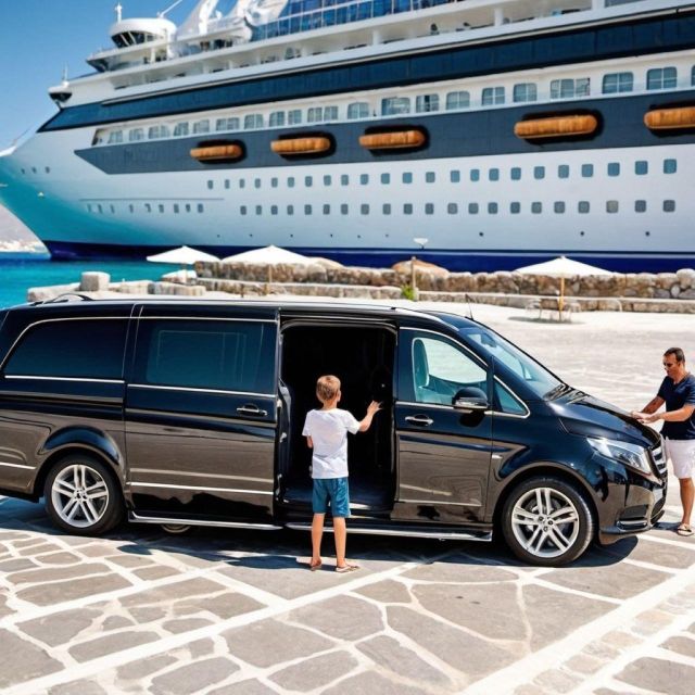 TRANSFER FROM MYKONOS PORT(Cruise Terminal) TO MYKONOS TOWN - Pickup and Destination