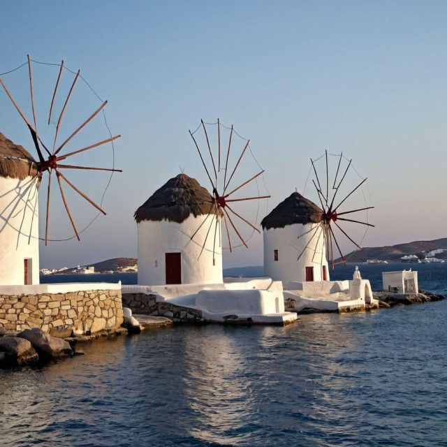 TRANSFER FROM MYKONOS PORT(Cruise Terminal) TO MYKONOS TOWN - Itinerary Highlights