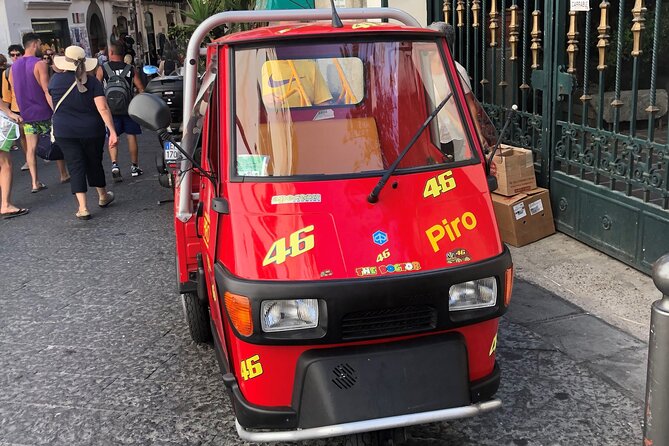 Transfer From Naples Area to Amalfi Coast Area and Vice Versa - Booking Information