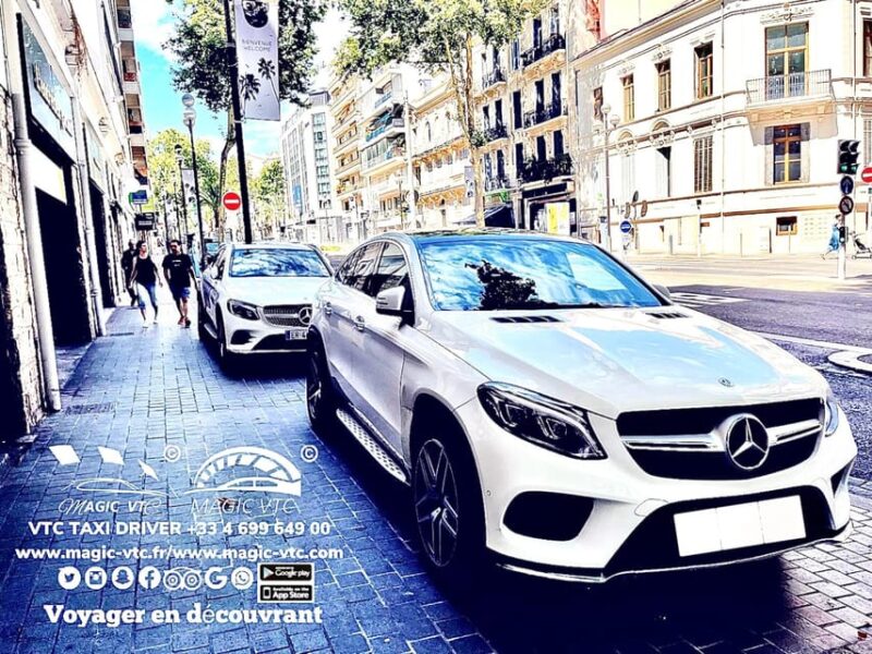 Transfer From Nice to Saint-Tropez Taxi VTC Cab Driver - Key Points