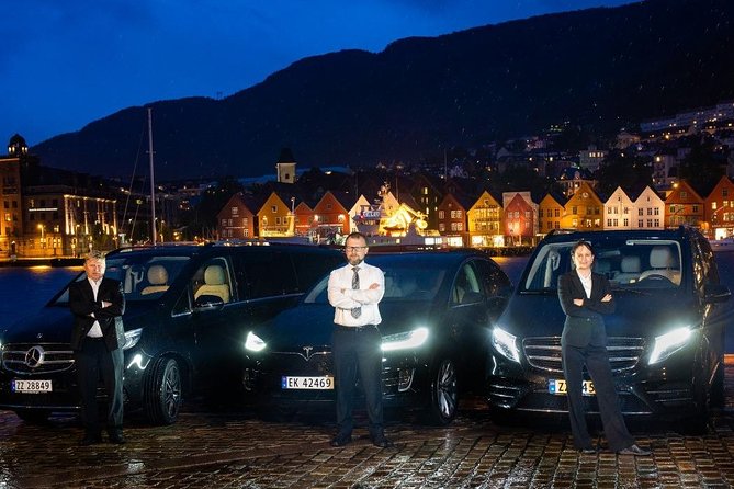 TRANSFER, LUXURY VAN 1-7 PAX: Bergen Airport TRANSFER - Pickup and Drop-off Details