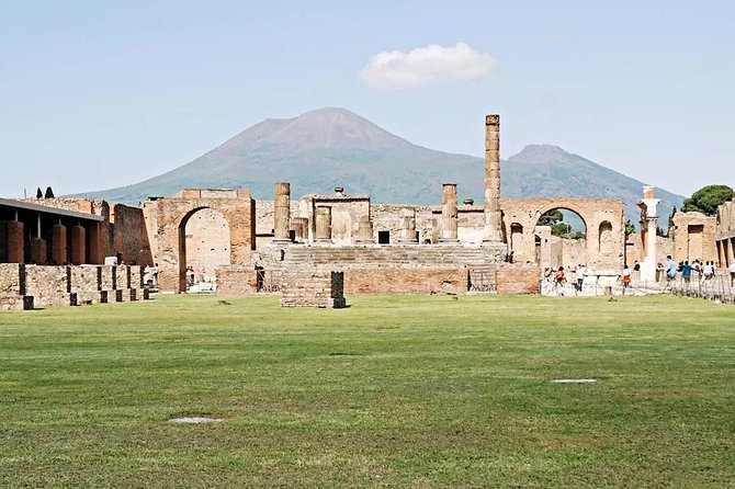 Transfer Sorrento Coast With Stop and Wait 2 Hours Pompeii or Herculaneum or Vesuvius - Booking Information