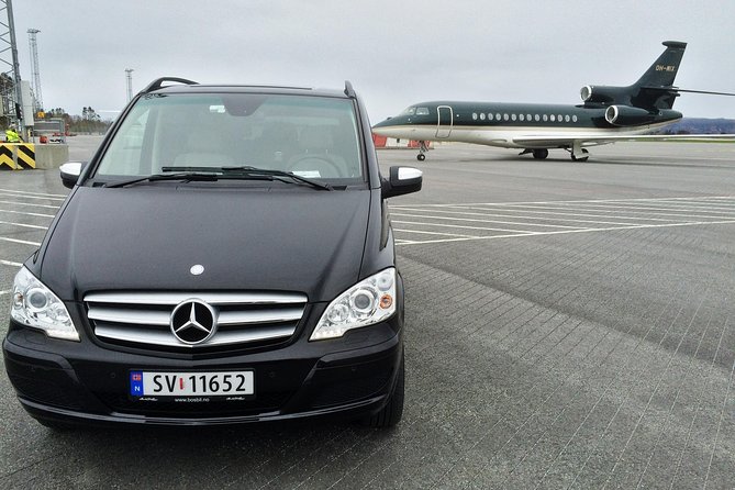TRANSFER, STANDARD, 1-7 PAX: Bergen Airport TRANSFER - Key Points