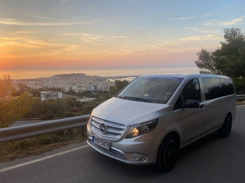 Transfers in Crete From-To Airports/Ports/Hotels/Villas - Transfer Journey Duration