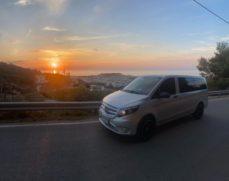 Transfers in Crete From-To Airports/Ports/Hotels/Villas - Safe and Comfortable Transfers