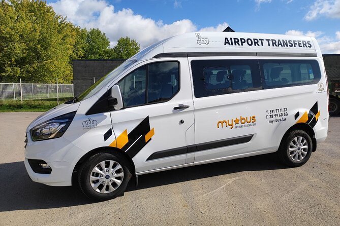 Transfers in Minibus - Lux (LUX-AIRPORT-LUX-CITY)(10kms Inclued) - Key Points