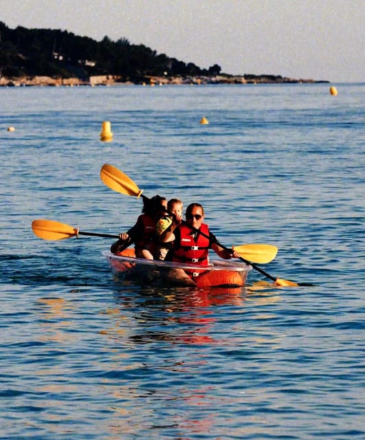 Transparent Kayak Rental (two-seater) - Availability and Duration